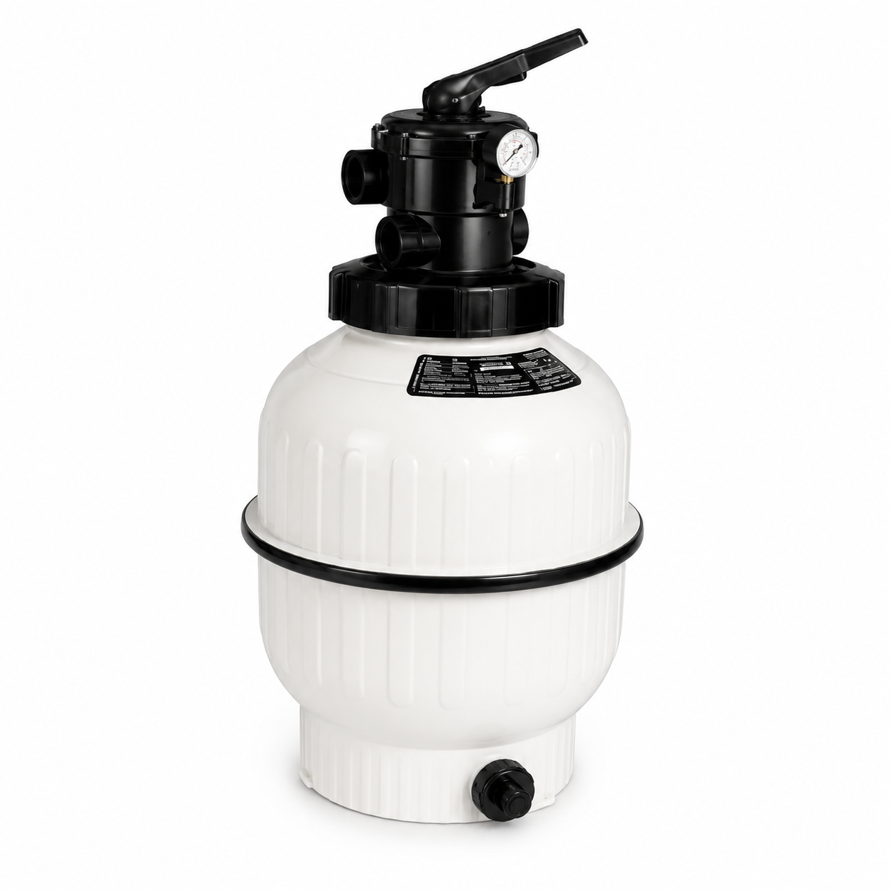 Cantabric Top Mount Glasfilter 400mm + 6-wegklep