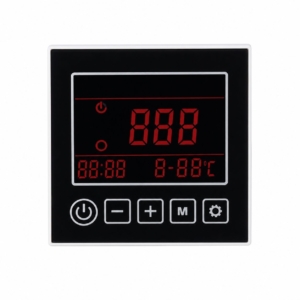 Display Aquaforte SC980 warmtepomp (zwart)
