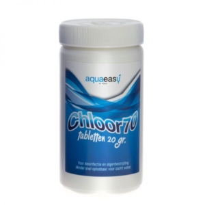 AquaEasy Chloortabletten 70 (20gram per stuk) 1kg